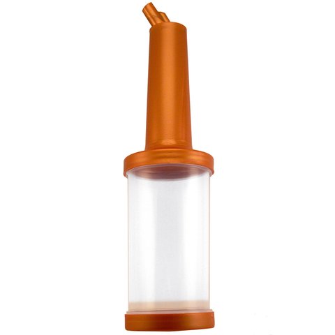 PM01MC Пляшка з гейзером 1 л прозора (бронзова кришка)