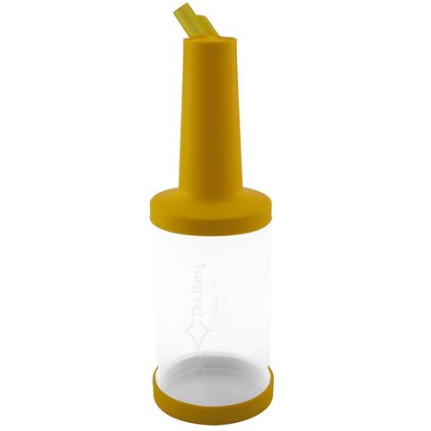 PM01Y Пляшка з гейзером 1 л прозора (жовта кришка)