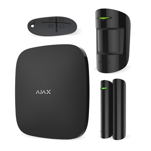 Комплект охранной сигнализации Ajax StarterKit Black+ Бесплатная доставка
