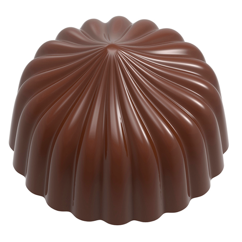 0258 CF Форма для шоколаду "Mochi 2" 28,5х28,5 мм h 19,5 мм, 3х7 шт./9,5 г