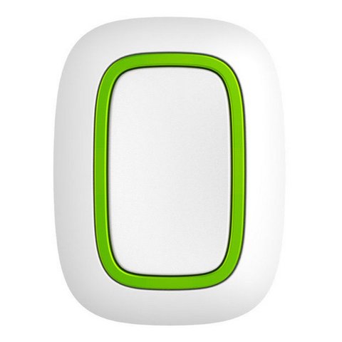 Кнопка тривоги / пульт управління розумним будинком Ajax Button White + Безкоштовна доставка