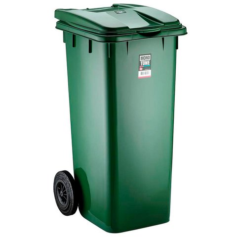 BO996GREEN Бак для мусора зеленый 120 л